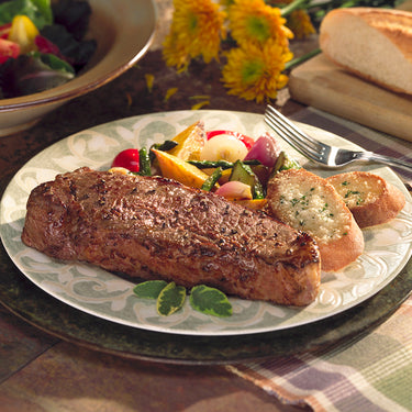 Image of COM: Beef Striploin 0x1 Boneless 1/4 in. AA F - 3 x 10-13 Pounds